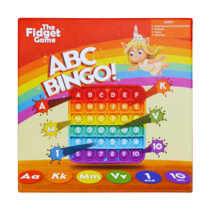 The Fidget Game: ABC Bingo!