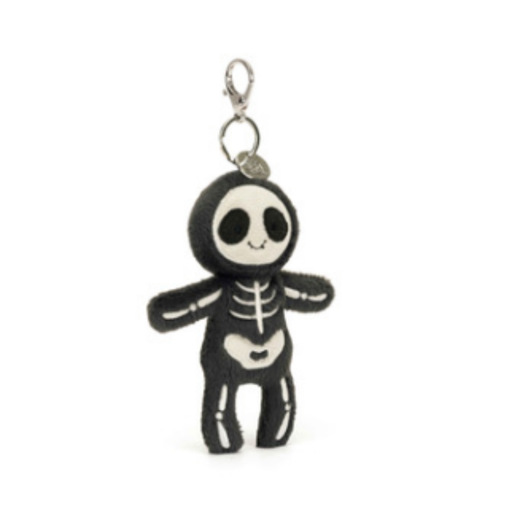 Skeleton Bob Bag Charm JellyCat