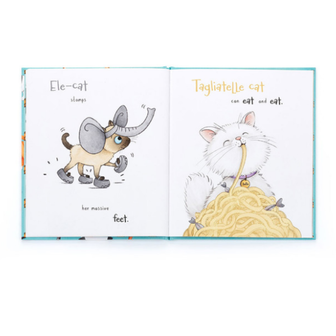 All Kinds of Cats JellyCat Book