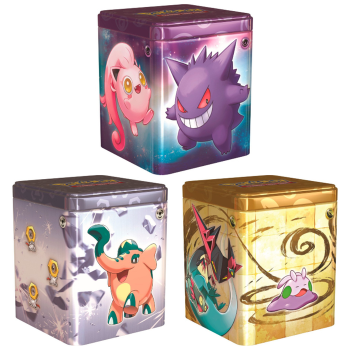 Pokemon: Stacking Tins - Psychic, Metal, or Dragon