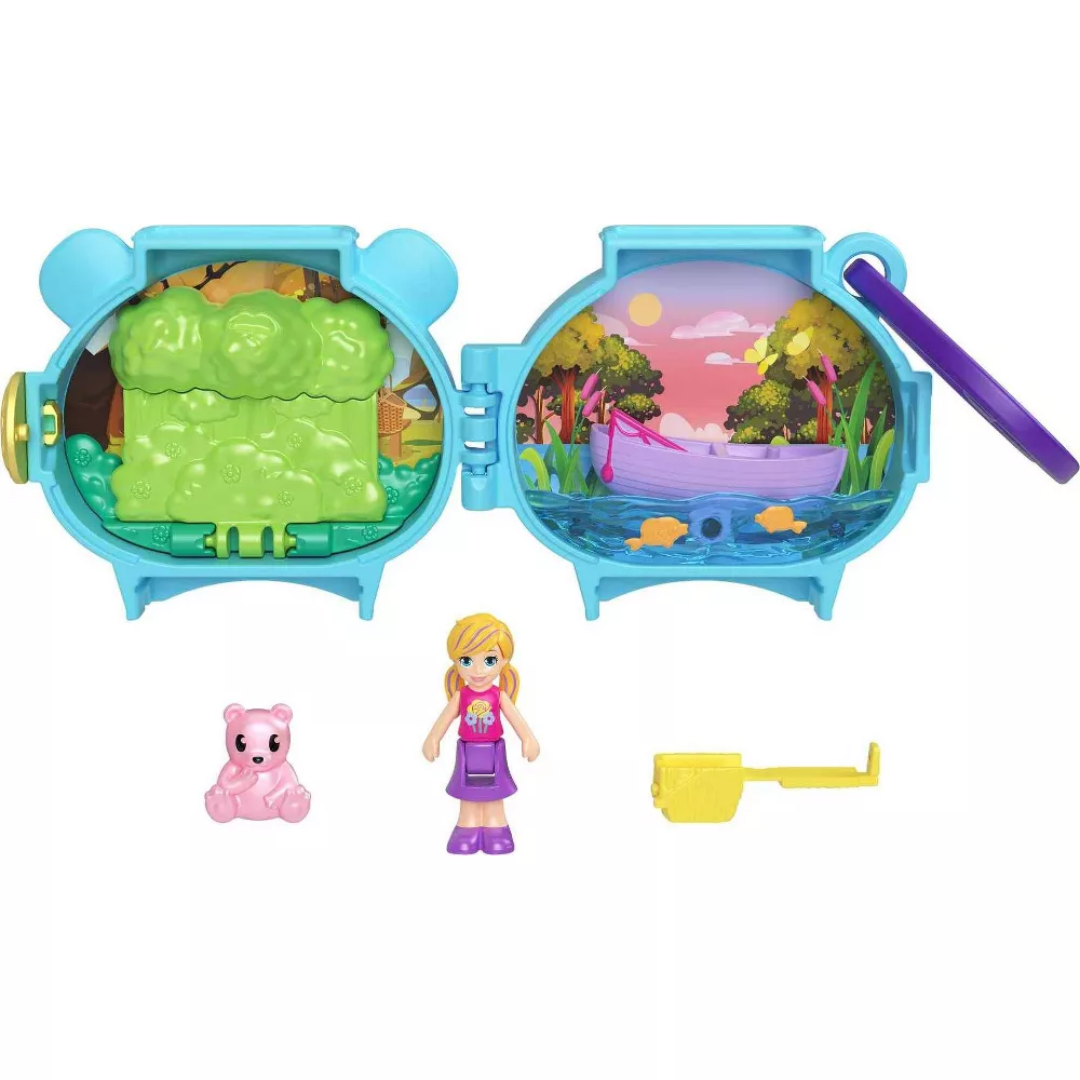 Polly Pocket Pet Connects Stackable Compact Playset - Assorted