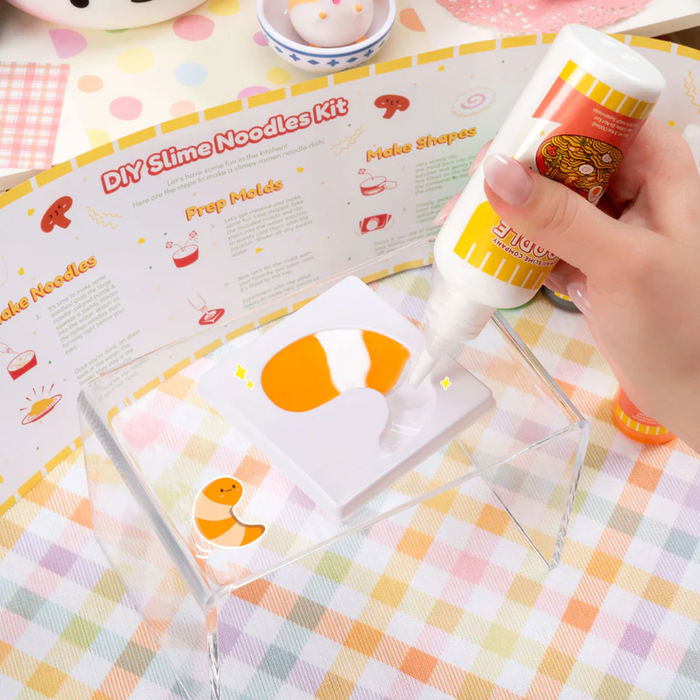 Slime Science: Instant Ramen Noodles Kit Kawaii Slime