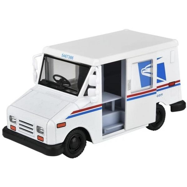 United States Postal Mail Truck USPS 1987 Grumman LLV 1:36 Scale Die Cast Metal 5 Inch Model Toy Truck