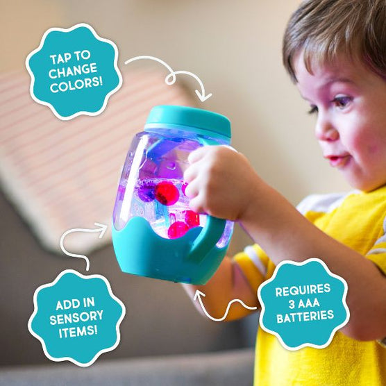 Glo Pals Red Sensory Jar