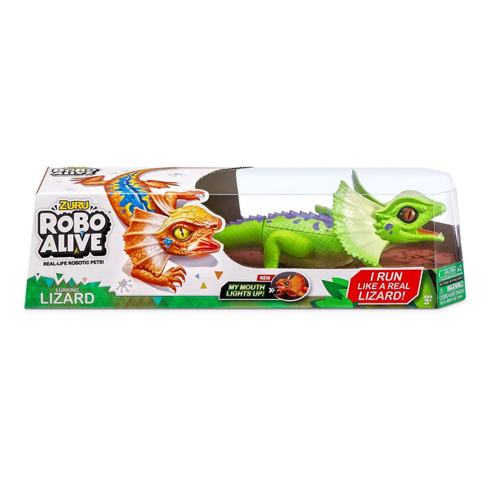 Robo Alive Green Robotic Lizard Zuru Series 3