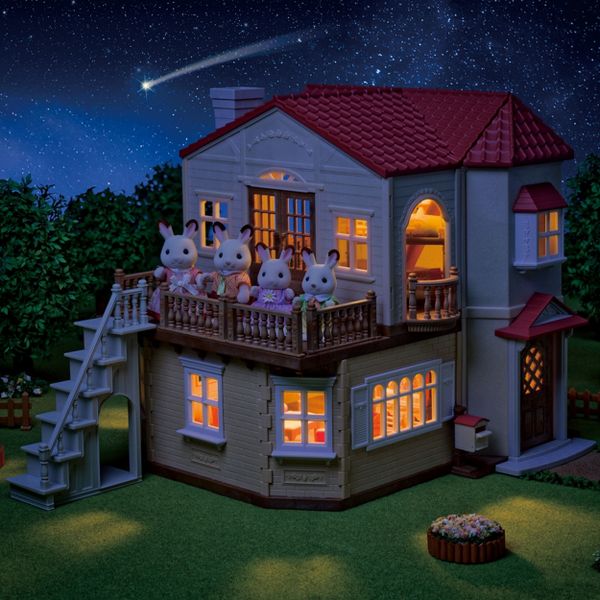 Calico Critter Red Roof Country Home Gift Set
