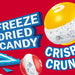 Skittles POP'd Originals Freeze Dried Candy Resealable Bag 5.5oz