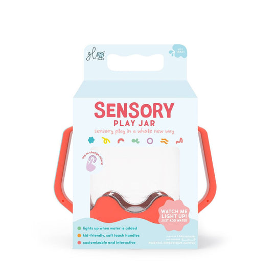 Glo Pals Red Sensory Jar