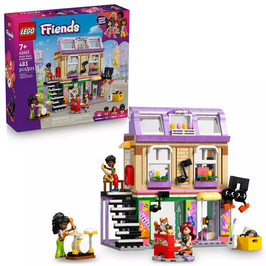 Music Store & Apartment Lego 42653