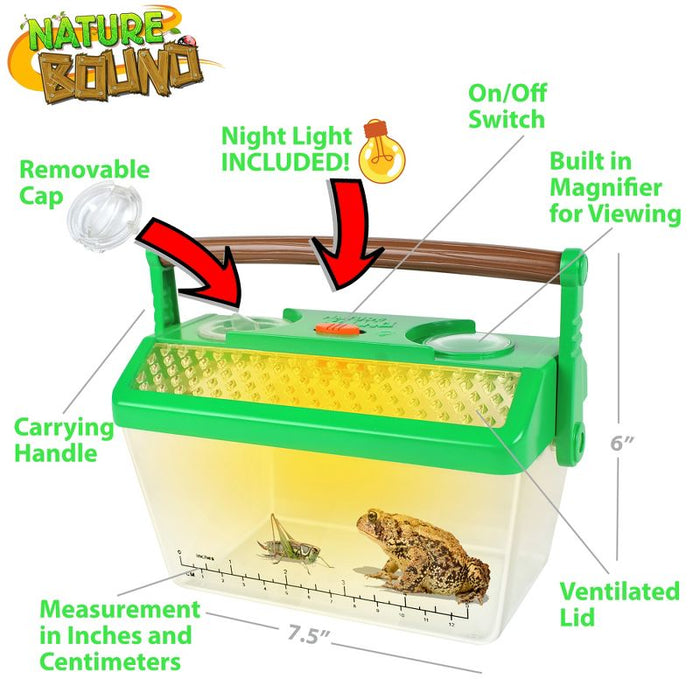 Nature Bound Critter Barn Habitat Light-Up Insect Viewer