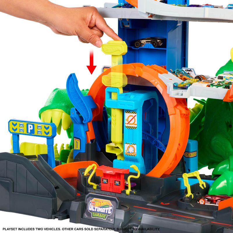 Hot Wheels City Ultimate T-Rex Garage Playset