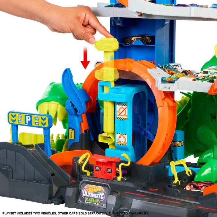 Hot Wheels City Ultimate T-Rex Garage Playset