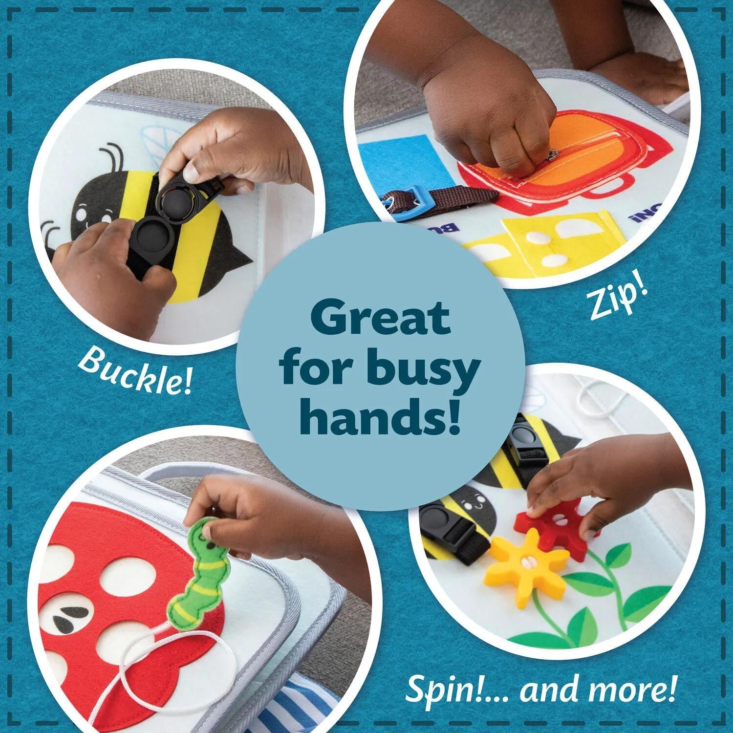 Peaceable Kingdom My Busy Tote Toddler Activity Set
