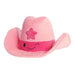 Aurora Just Sayin' Let's Go Girls Cowgirl Hat Plush Pink 11in