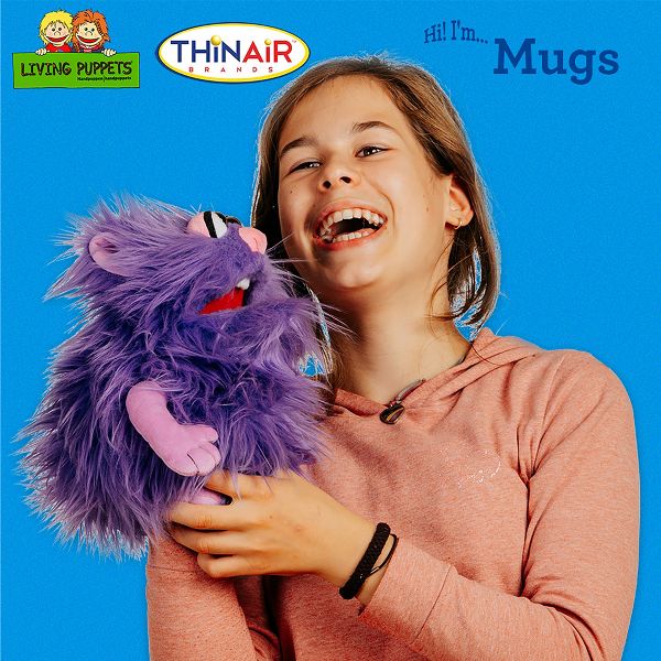Living Puppets: Mugs The Purple Friendly Monster - 12