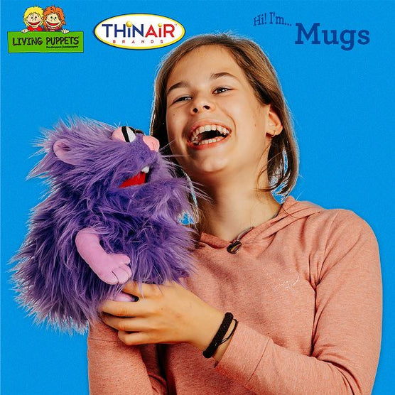 Living Puppets: Mugs The Purple Friendly Monster - 12