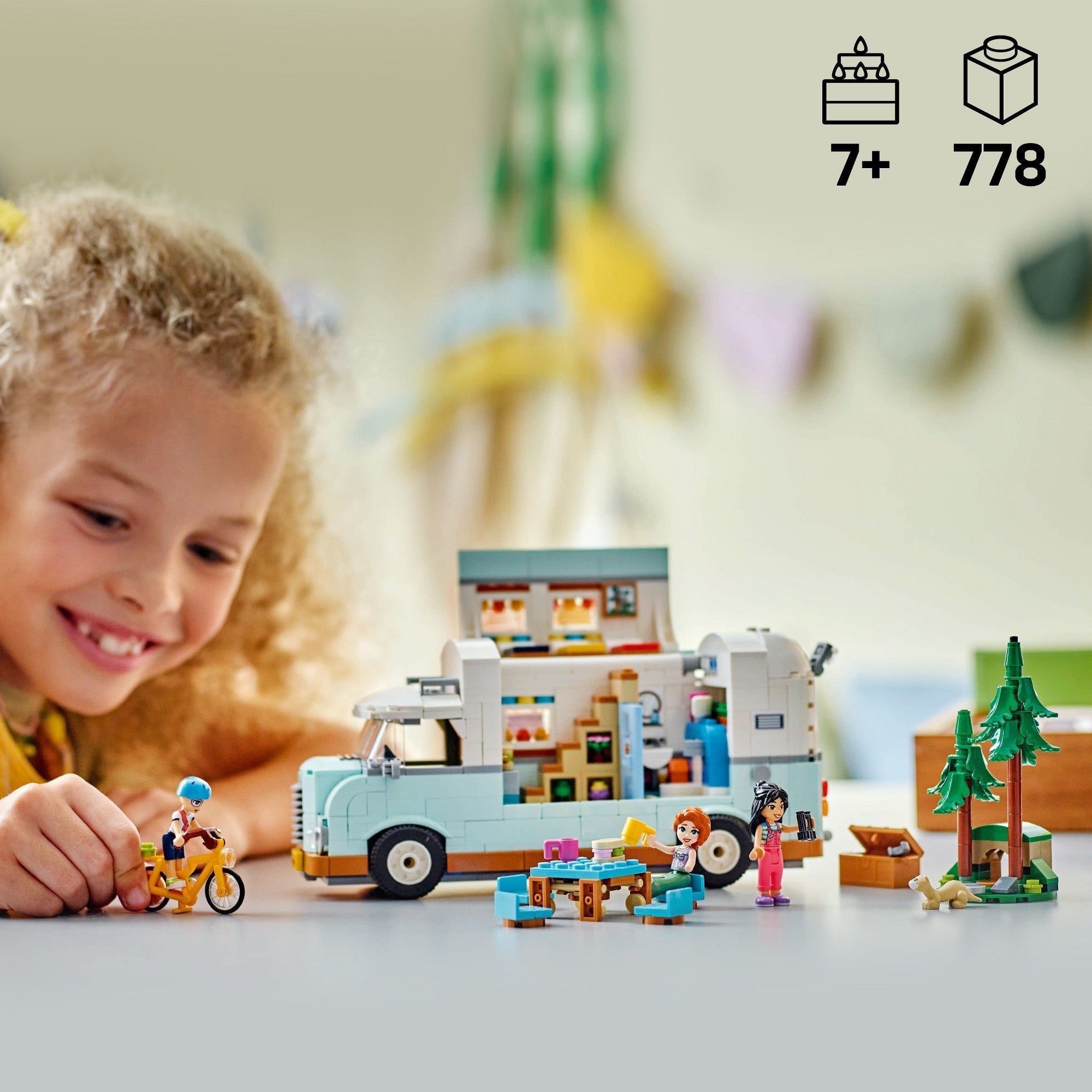 LEGO Friends Friendship Camper Van Adventure Building Set 42663