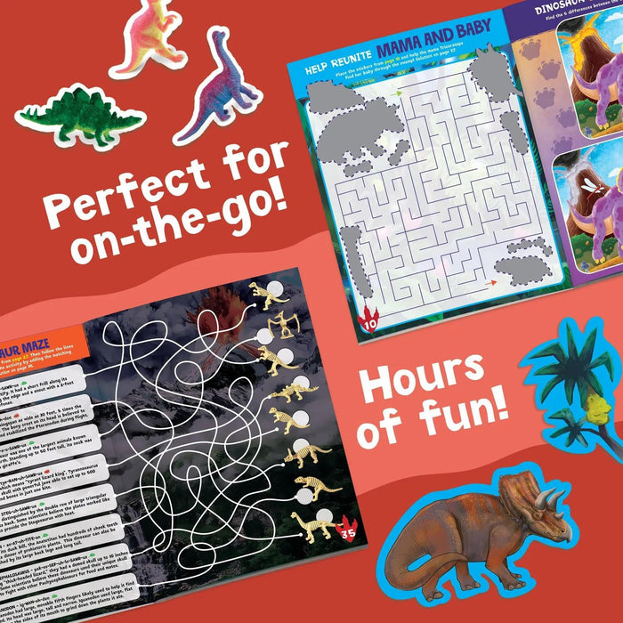 MindWare Dinosaur Sticker Activity Book with 200+ Stickers