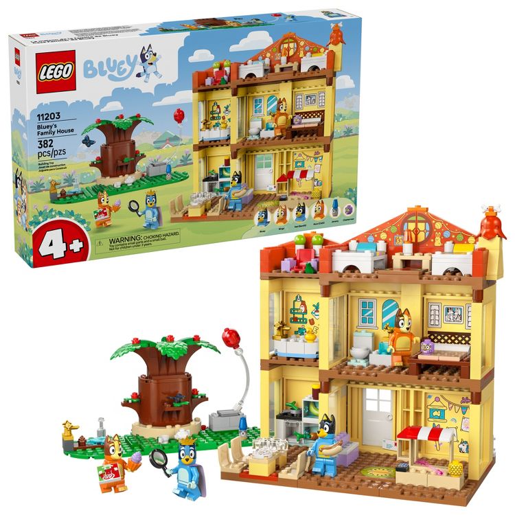 Bluey's Family House Lego 4+