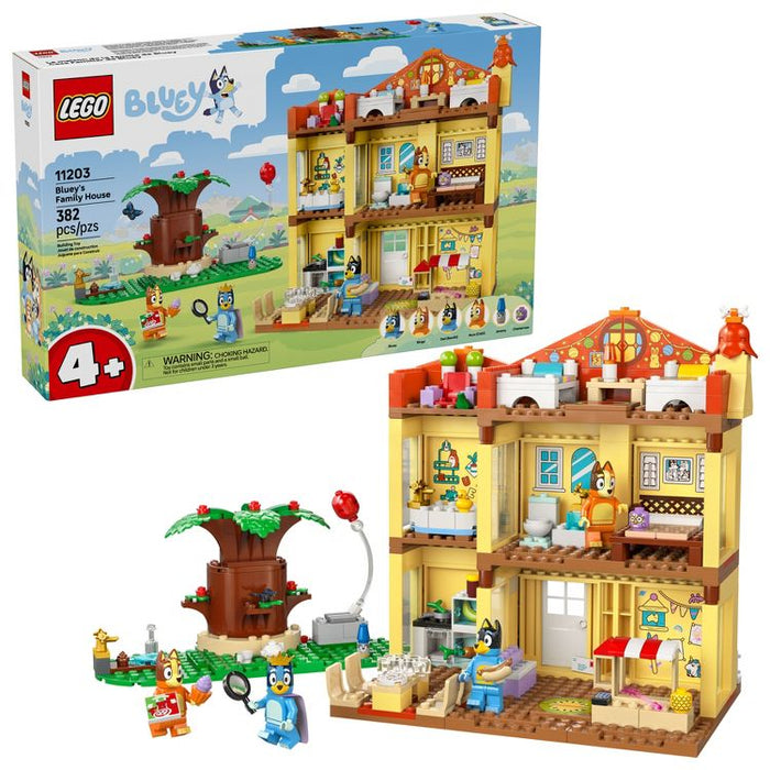 Bluey's Family House Lego 4+