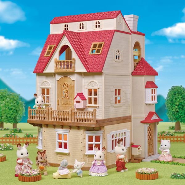 Calico Critter Red Roof Country Home Gift Set