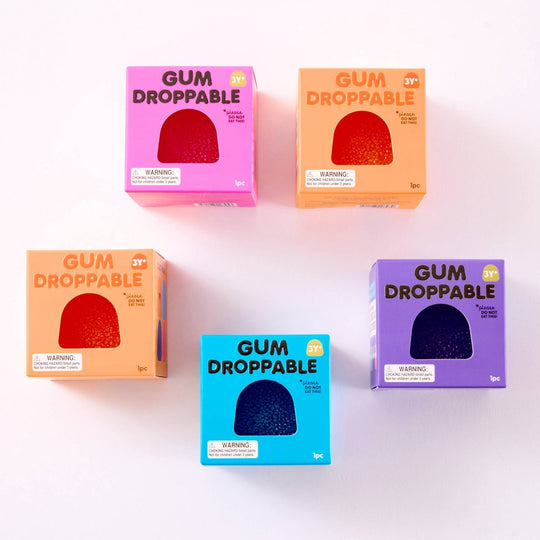 J'adore Textured Gumdrop Sensory Squeeze Toy 5pk