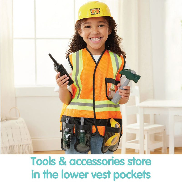 Kidoozie Just Imagine Little Builder Construction Dress-Up Set