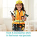 Kidoozie Just Imagine Little Builder Construction Dress-Up Set