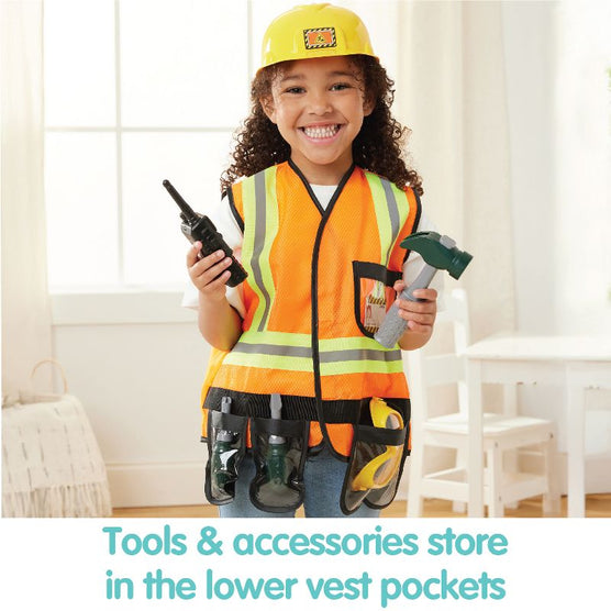 Kidoozie Just Imagine Little Builder Construction Dress-Up Set