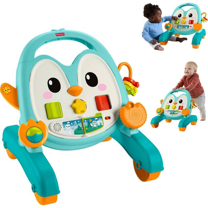 Fisher-Price 2-in-1 Musical Penguin Activity Walker Toy