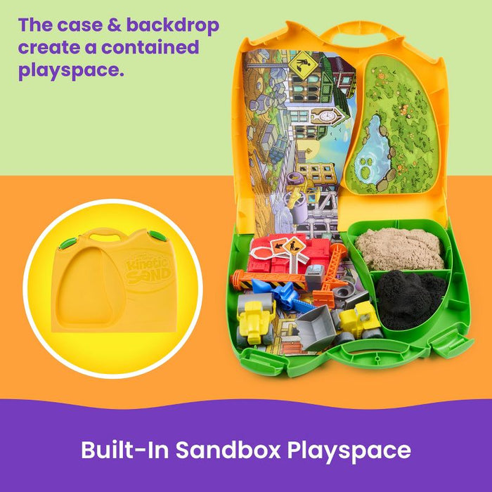 Kinetic Sand Construction Zone Playset