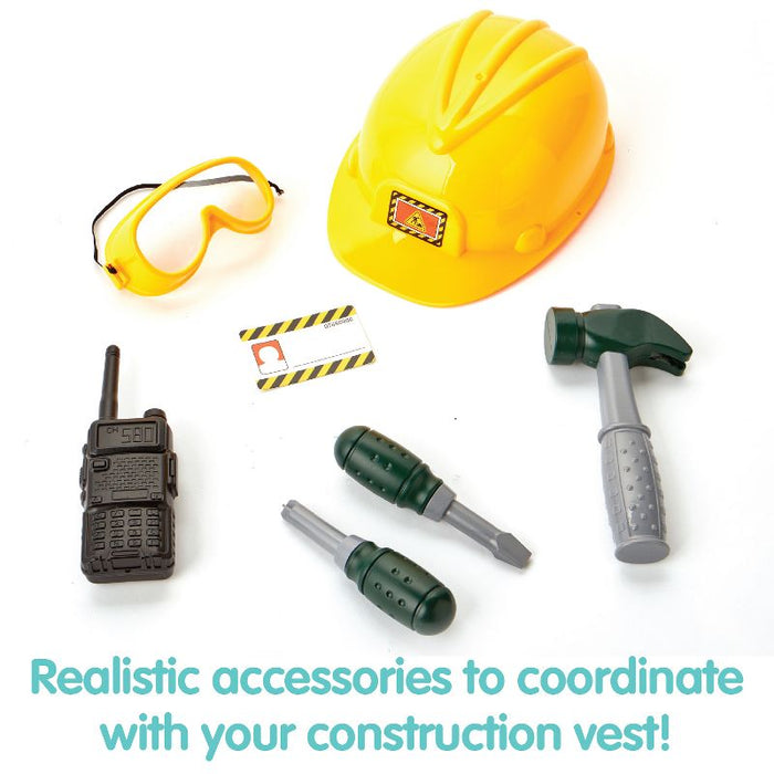 Kidoozie Just Imagine Little Builder Construction Dress-Up Set