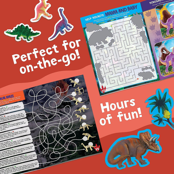 MindWare Dinosaur Sticker Activity Book with 200+ Stickers