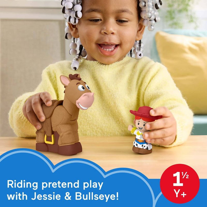 Fisher-Price Little People Disney Pixar Toy Story Bobbin’ Bullseye & Jessie Toy