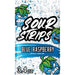 Sour Strips Blue Raspberry Chewy Candy 3.4 oz