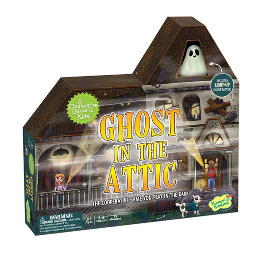 Peaceable Kingdom Ghost in the Attic Cooperative Board Game
