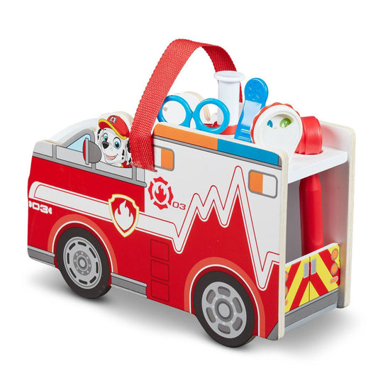 Melissa & Doug PAW Patrol Marshall's Wooden Rescue EMT Caddy