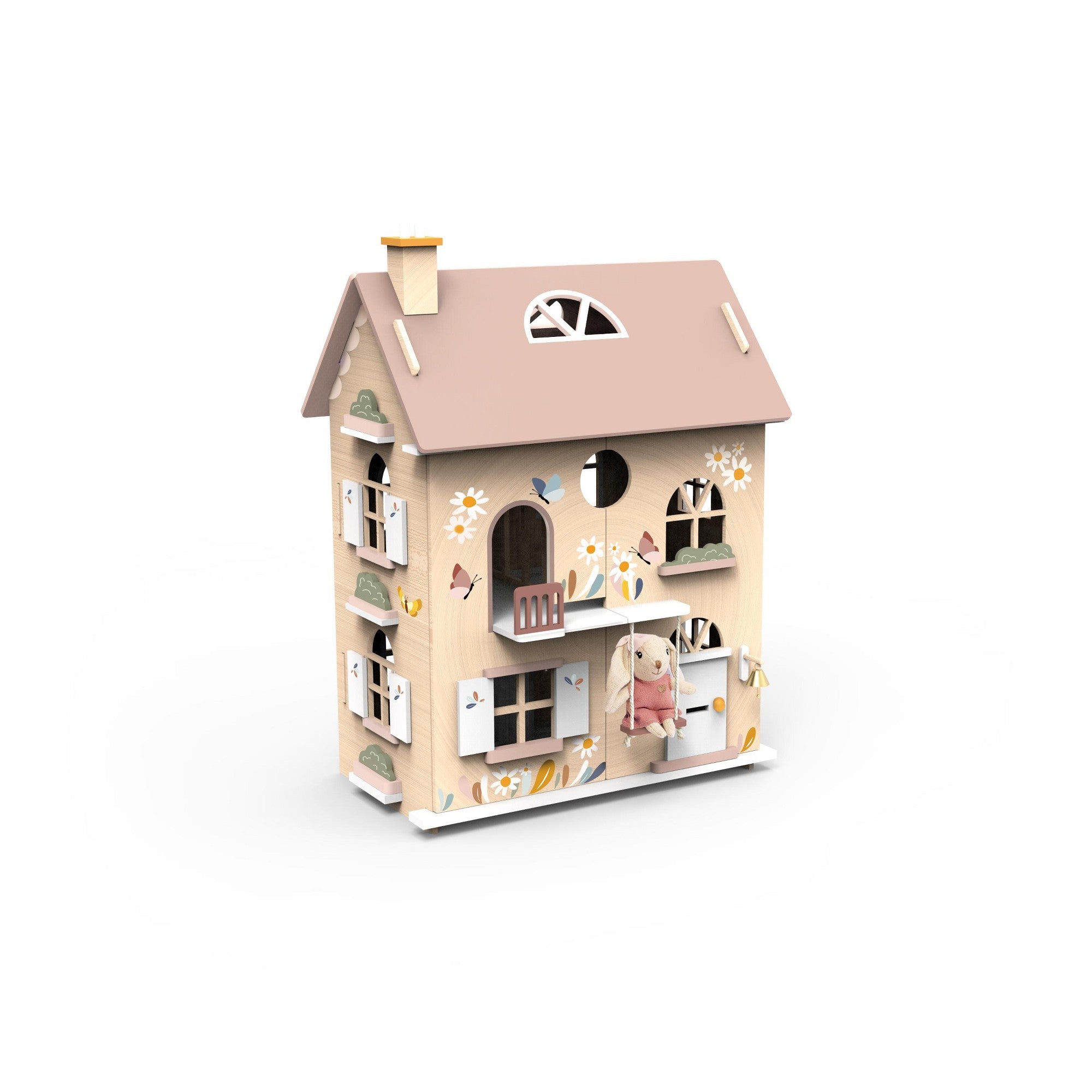 Speedy Monkey Flowers Cottage Playset with Starter Set 1 Character