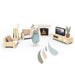 Speedy Monkey Doll House Living Room Set with Character