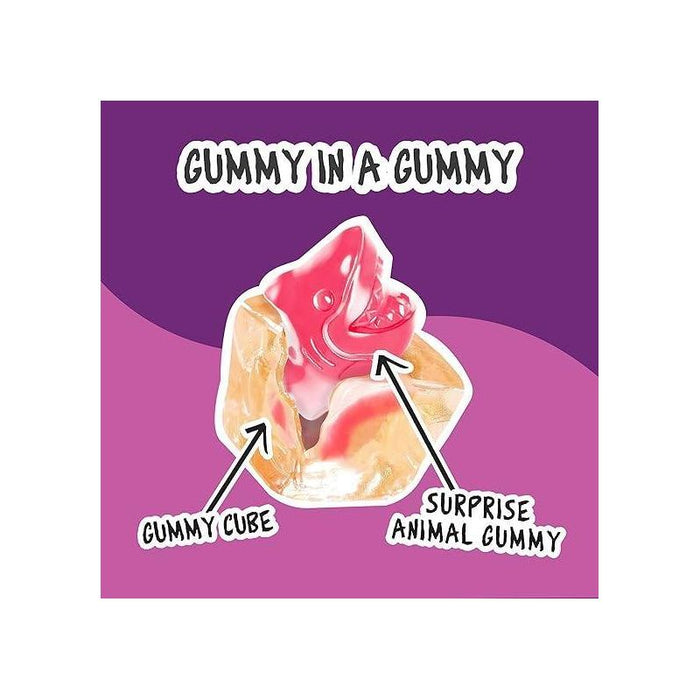Juicy Drop Mystery Cube Wild Berry Gummy Candy Bag 5oz