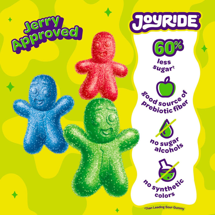 JOYRIDE Sour Smacks Chewy Gummy Snacks 3.5 oz