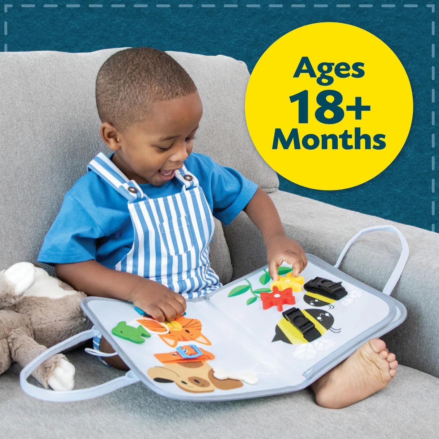 Peaceable Kingdom My Busy Tote Toddler Activity Set