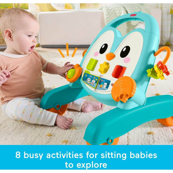 Fisher-Price 2-in-1 Musical Penguin Activity Walker Toy