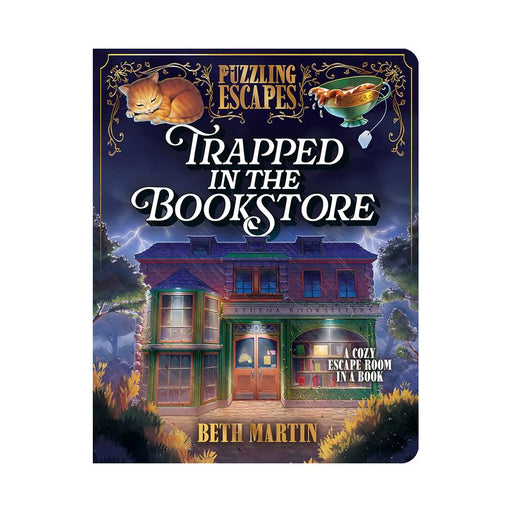 Parragon Puzzling Escapes Trapped in the Bookstore Spiral Bound Book