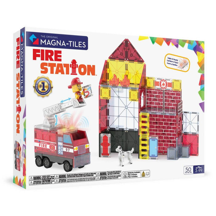 Fire Station Magna Tiles