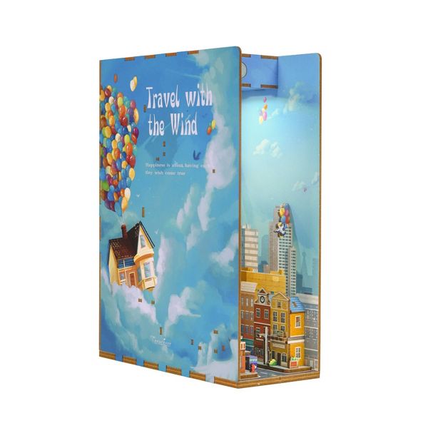 Hands Craft DIY Bookend Puzzle Travel with The Wind