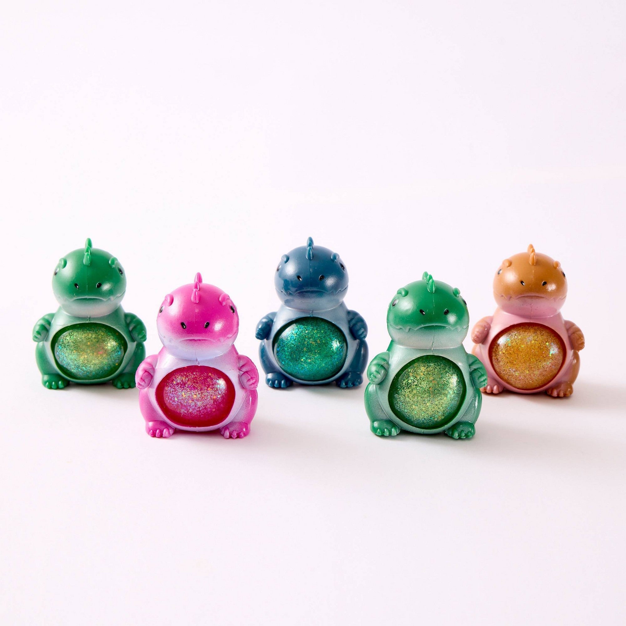 J'adore Squishasaurus Sensory Squeeze Toy 5 Pack for Kids