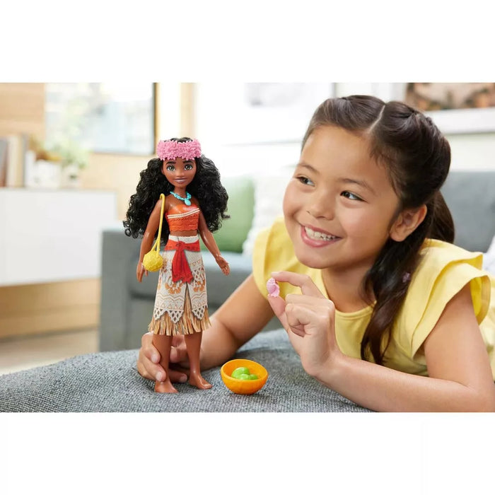 Disney Princess Moana’s Magical Island Adventure Doll And Accessories