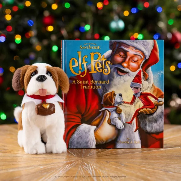 Elf Pets: A St. Bernard Tradition Pet