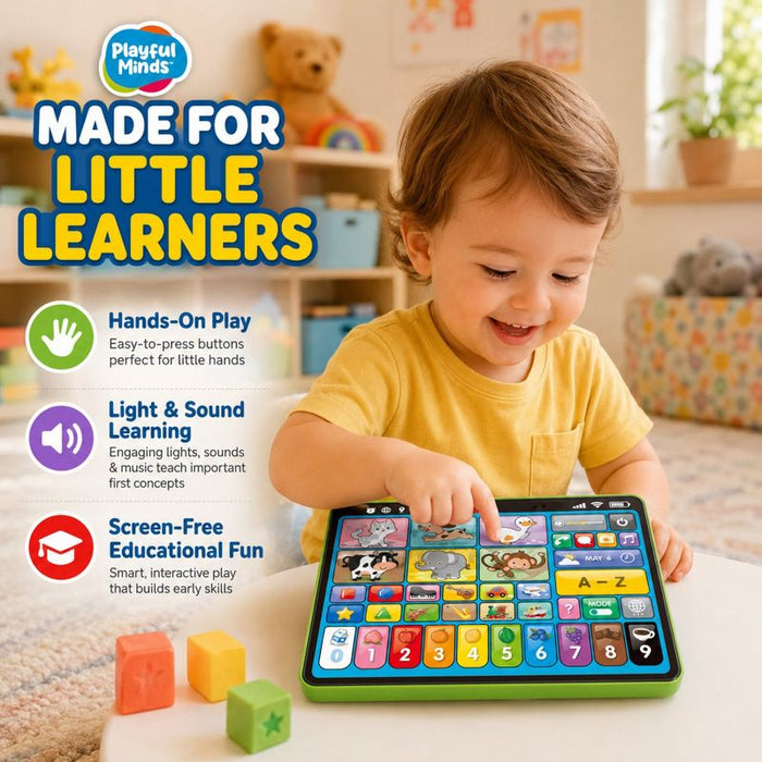 Playful Minds My First Tablet Light & Sound Learning Pad
